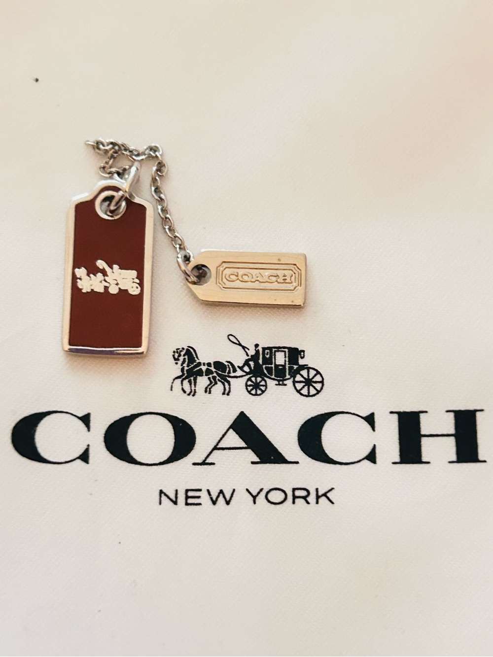 Coach Limited Edition Halloween Signature Tag/ Bracelet/ Keychain/Bag Charm